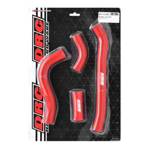 Cooling Sysyems: DRC Radiator Hose Kit CRF250R '22- Red