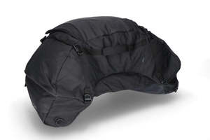 Bags: SW MOTECH TAIL BAG ION LARGE 50L BLACK 600D POLYESTER SOFT VINYL