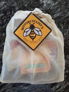 Products: Motorcyclist’s Bee Sting Kit Motorbike Escape