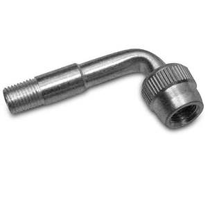 TECH 7 90¶§ Silver Tyre Valve
