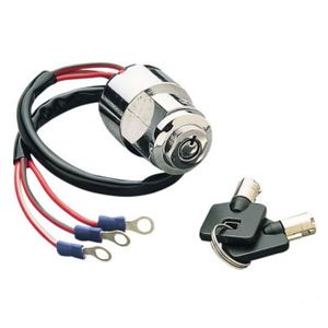 Ignition: IGNITION SWITCH RND KEY 3 WIRE 71428-90B 49-212
