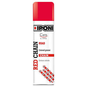 250ml Red Chain Coloured Road Chain Lube IPONE. DG (800643)