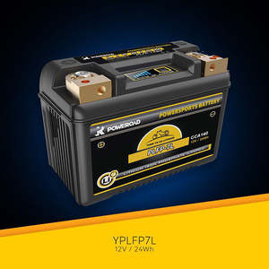 Adly Cat 100 All: PLFP-7L Non-DG Lithium ION Battery Poweroad 140cca ^ (CPLFP7L)