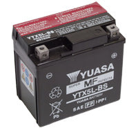 Adly Gta50 2017: YTX5L-BS Non-DG Factory Sealed Battery Yuasa. Alt: CYG5LBS ^ (YTX5LBS)
