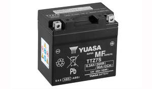 TTZ7S Non-DG Factory Sealed Battery Yuasa. Alt: YTZ6V CYG7ZS