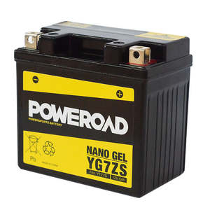 Adly Gta50 2017: YG7ZS Non-DG Nano Gel Battery Poweroad. Alt: YTZ7S ^ (CYG7ZS)