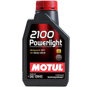 Car: 2100 Powerlight 10w40