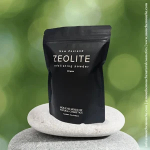 Products: New Zealand Zeolite Exfoliating Powder - 400 grams - MOUCHE MOUCHE Natural Cosmetics
