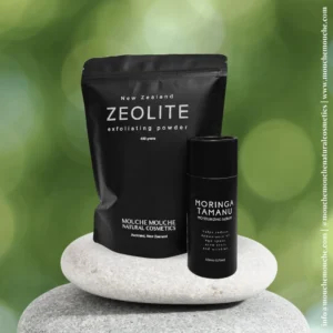 Skincare Combo - Exfoliator & Moisturizing Serum - MOUCHE MOUCHE Natural Cosmetics