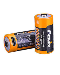 Fenix Accessories: Fenix - Battery 16340 Rechargeable ARB-L16-800UP