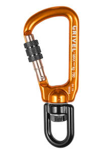 Grivel Carabiner - Rotor Screw lock