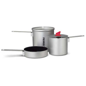 Primus Cookware: Primus Pot Set - Essential Trek (0.6 & 1.0L pot, frying pan)