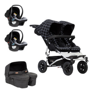 duet™ travel system and carrycot plus™ for twins bundle