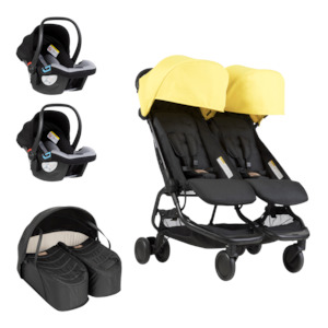 All: nano duo™ travel system and cocoon™ for twins bundle