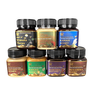 Manuka Honey: Mountain Gold Native Honeys X 7 (multi buy-Unboxed)