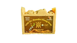 Frontpage: Soap -Mountain Gold Manuka Honey UMF15+ MGO 514+ with Shea Butter & Oatmeal