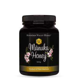 Mānuka Honey MGO 514+ Pure, Raw New Zealand Manuka Honey