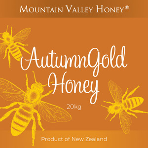 Autumn Gold Honey Bulk 20kg - Mountain Valley Honey
