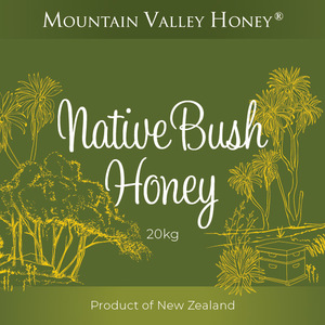 Products: Native Bush Honey Bulk 20kg - Mountain Valley Honey