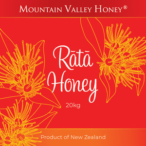 Rātā Honey Bulk 20kg - Mountain Valley Honey