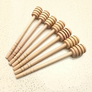 Products: Wooden Honey Drizzler - Mountain Valley Honey