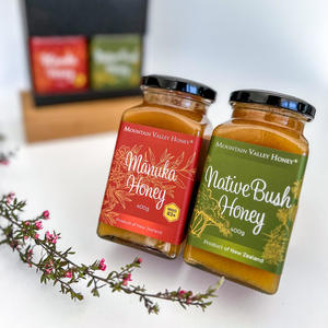 Twin Honey Gift Set (Glass) - Mountain Valley Honey