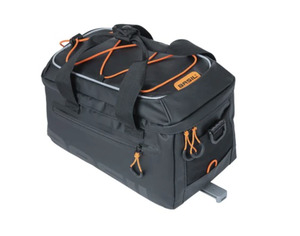 Packs Bags: Basil MILE TARPAULIN - Bicycle double bag 34L