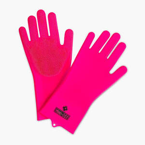 Workshop: Muc Off Deep Scrubber Gloves Pink