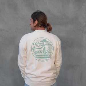 Mens Hoodies Crews: Heritage Surf Crew - Natural