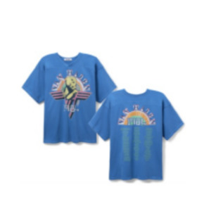 Womens Tees 1: Van Halen 1984 Oversized Jersey - Cobalt