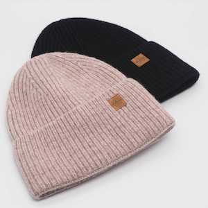Headwear: Heritage Wool Beanie - Natural