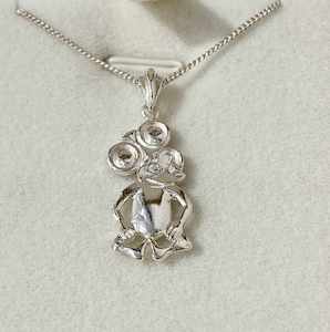 Jewellery: Tiki Necklace - Silver