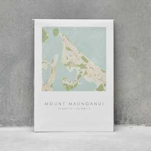 Other Surfing Accessories: Mount Maunganui Poster