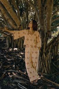 Terry Tie Surf Pants - Nasturtium