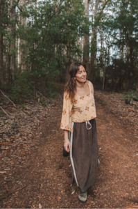 Terry Smock Top - 70's Style