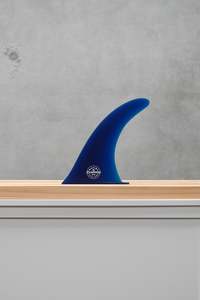Mount Longboards: Navy Blue Longboard Fin