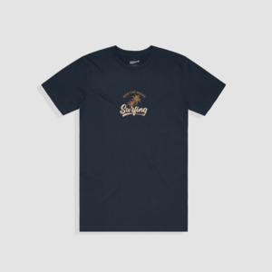 Full Priced Items: Heritage Logo Tee - Navy