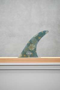 Flower Garden Longboard Fin