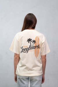 Mount Longboards: OG Logo Women’s Tee - Natural