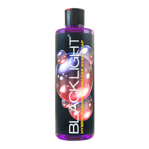 Car Cleaning: BlackLight Car Wash Soap - 16oz / 473ml Black Light