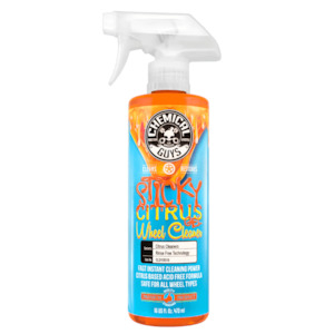 Car Cleaning: Sticky Gel Citrus Wheel Cleaner