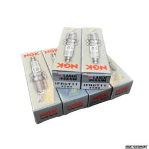 FORD BARRA NGK IFR6T11 LASER IRIDIUM SPARK PLUG - SET 6