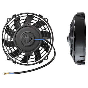 AEROFLOW 7" Electric Thermo Fan Curved Blades, 550 CFM