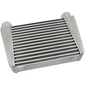 AEROFLOW V-Mount Street Series Aluminium Intercooler, Silver Powder Coated Finish