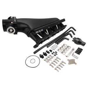 Proflow Intake Manifold Kit, Fabricated Aluminium, Black, For Nissan RB26 Inlet &hellip;
