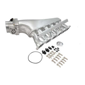 Proflow Intake Manifold Kit, Fabricated Aluminium, Polished, For Nissan TB48 Inl&hellip;