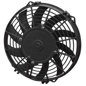 SPAL 12" Electric Thermo Fan 909 cfm - Puller Type With Curved Blades