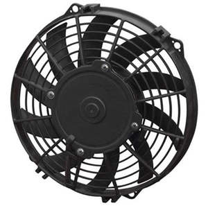 SPAL 10" Electric Thermo Fan 708 cfm - Puller Type With Curved Blades