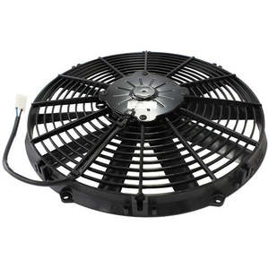 SPAL 13" Electric Thermo Fan 991 cfm - Pusher Type With Straight Blades