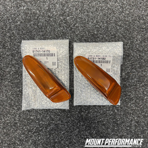 Genuine Oem: Genuine Toyota Supra JZA80 Front Bumper Side Indicators - PAIRS